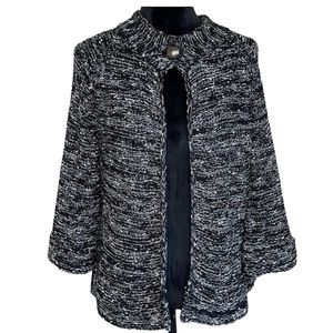 BCBGMaxAzria One Button Closure Sweater